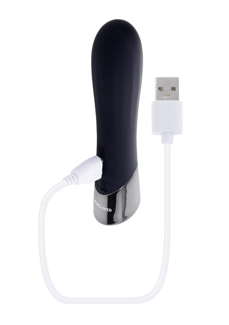 Back in Black Silicone Bullet