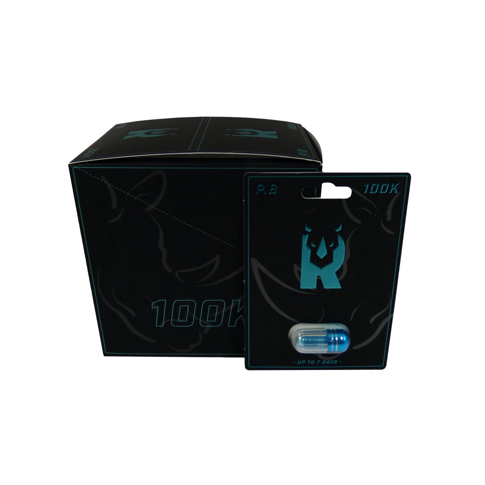 100K Pure Blue 1ct