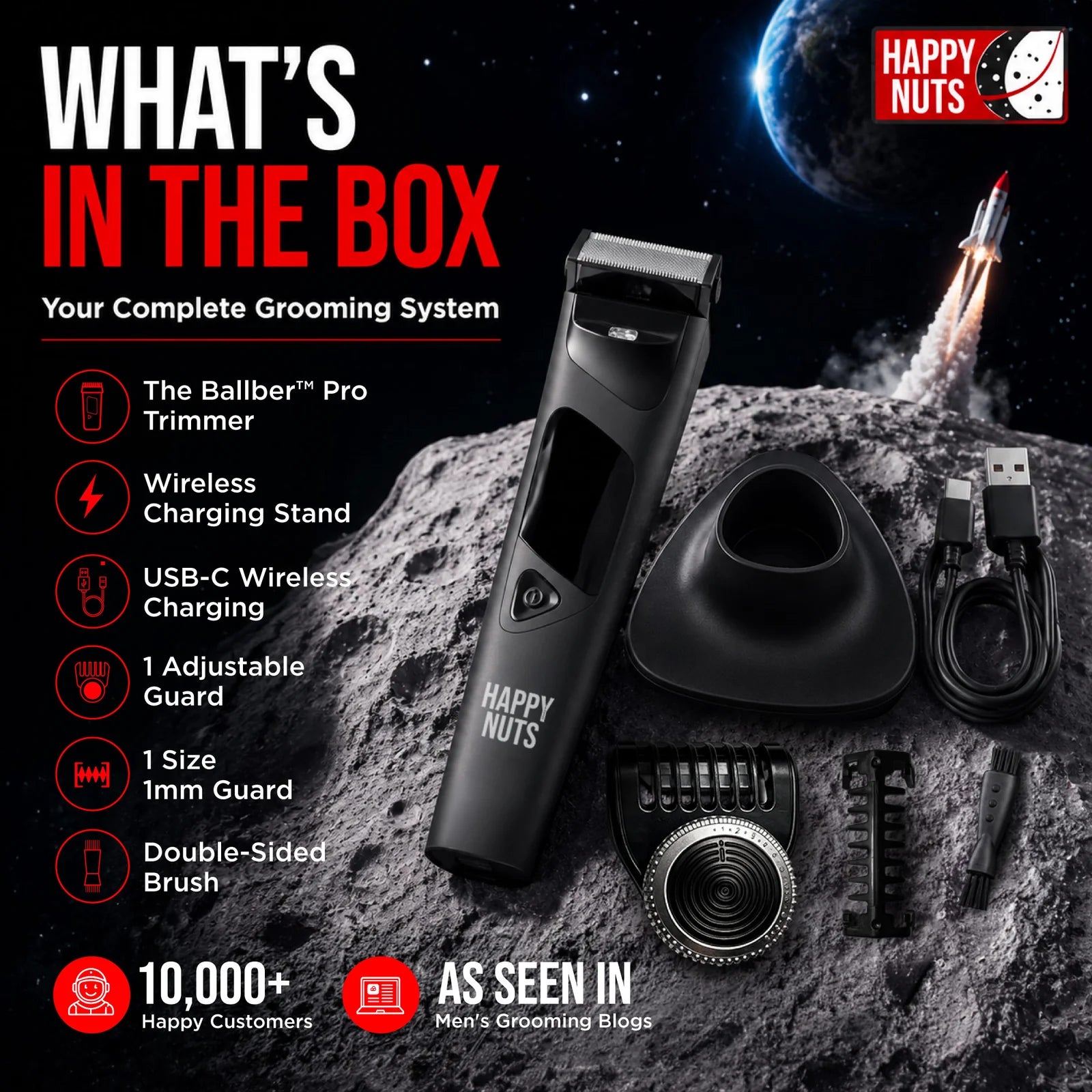 Happy Nuts The Ballber Pro Trimmer