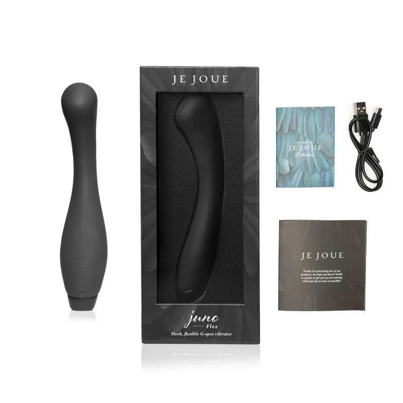 Juno Flex G-Spot Vibrator in Black