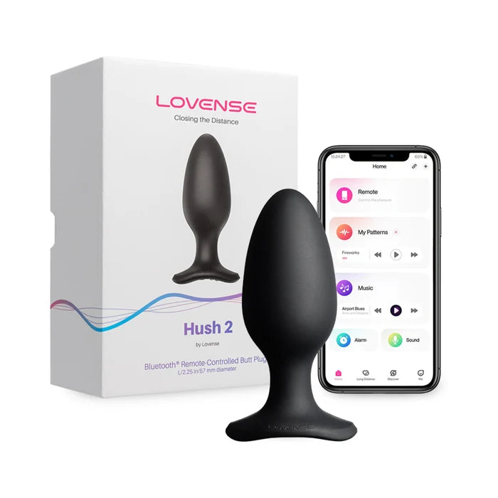 Lovense Hush 2 2.25″ Vibrating Butt Plug
