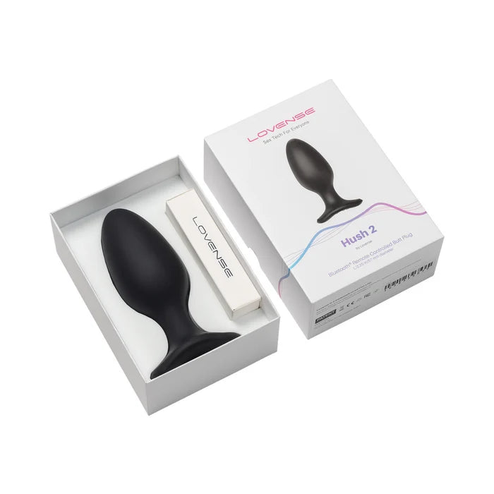 Lovense Hush 2 2.25″ Vibrating Butt Plug