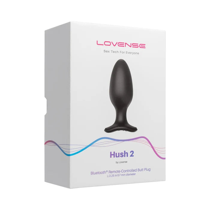 Lovense Hush 2 2.25″ Vibrating Butt Plug