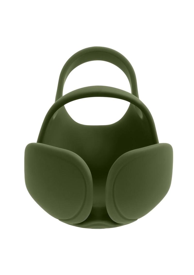 Nutty Buddy Dual Cock Ring With Vibrating Ball Cup