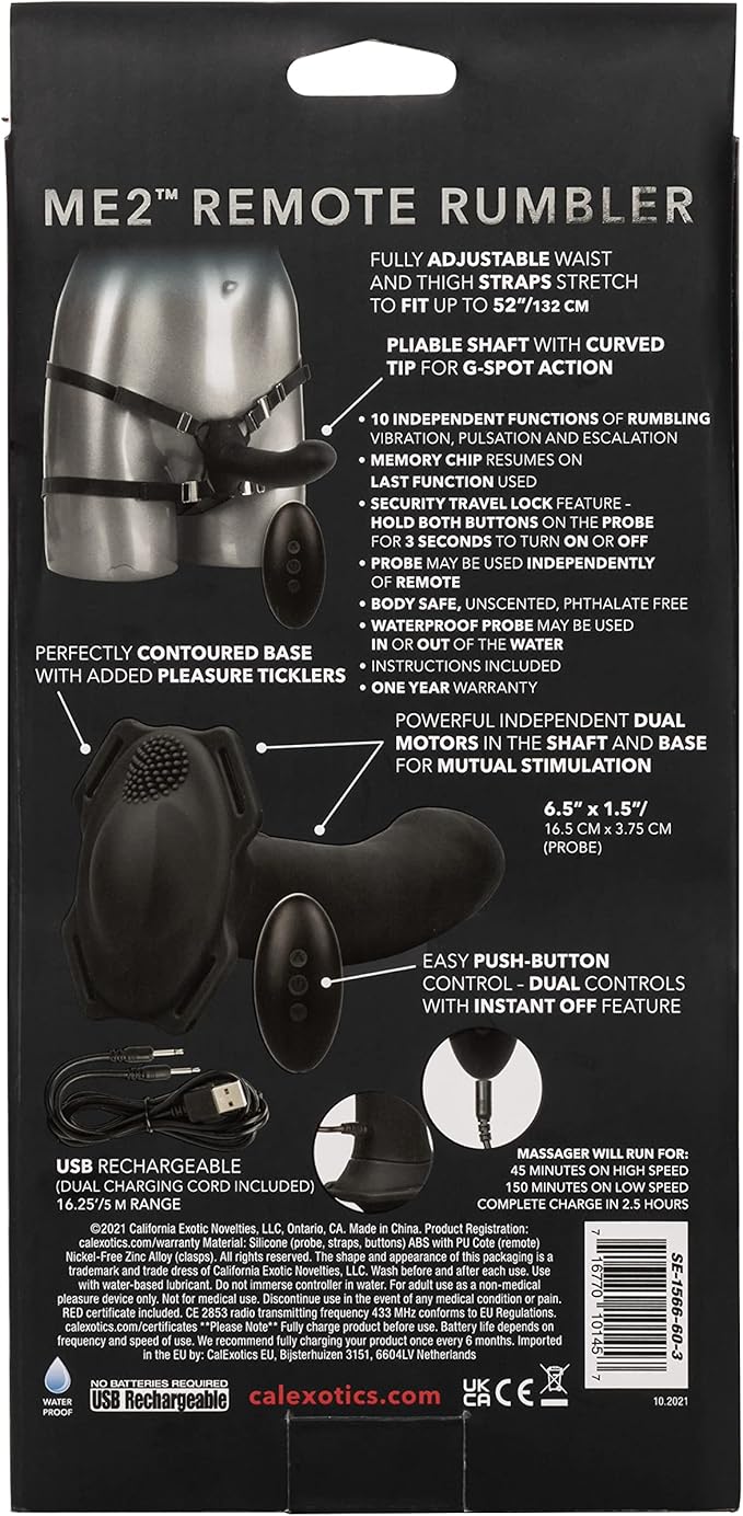 Her Royal Harness Me2 Remote Rumbler