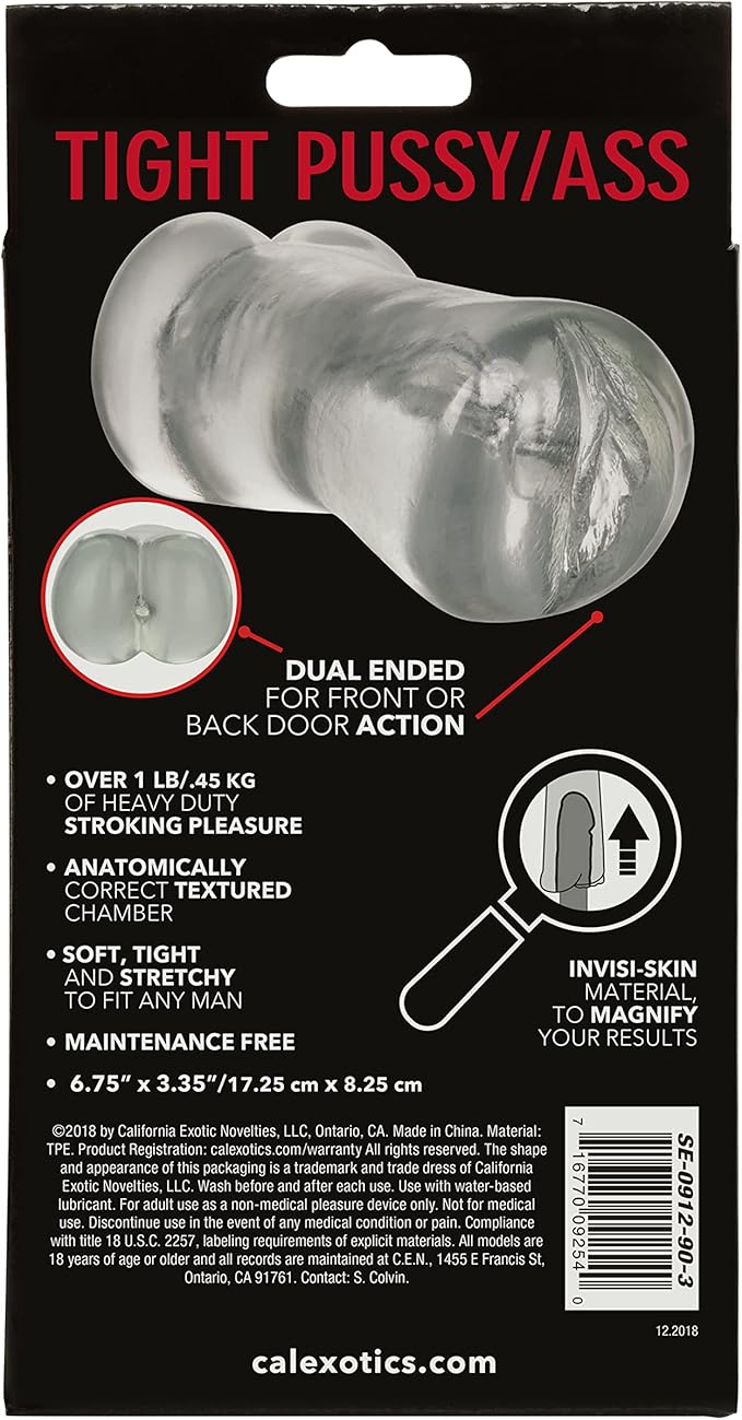 Stroke It Tight Pussy/Ass Clear