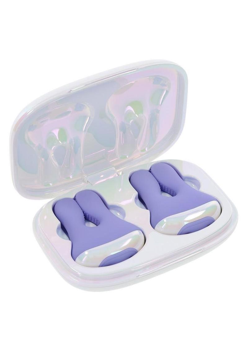 Playboy In a Pinch Vibrating Nipple Clamps
