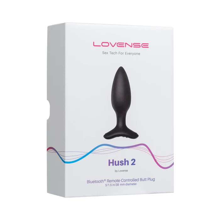 Lovense Hush 2 1.5″ Vibrating Butt Plug