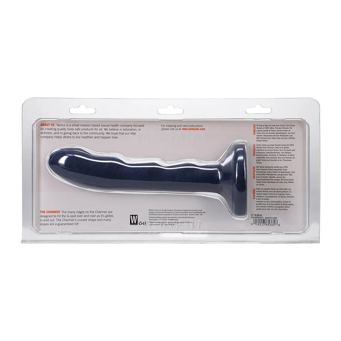 Charmer Silicone Dildo in Sapphire