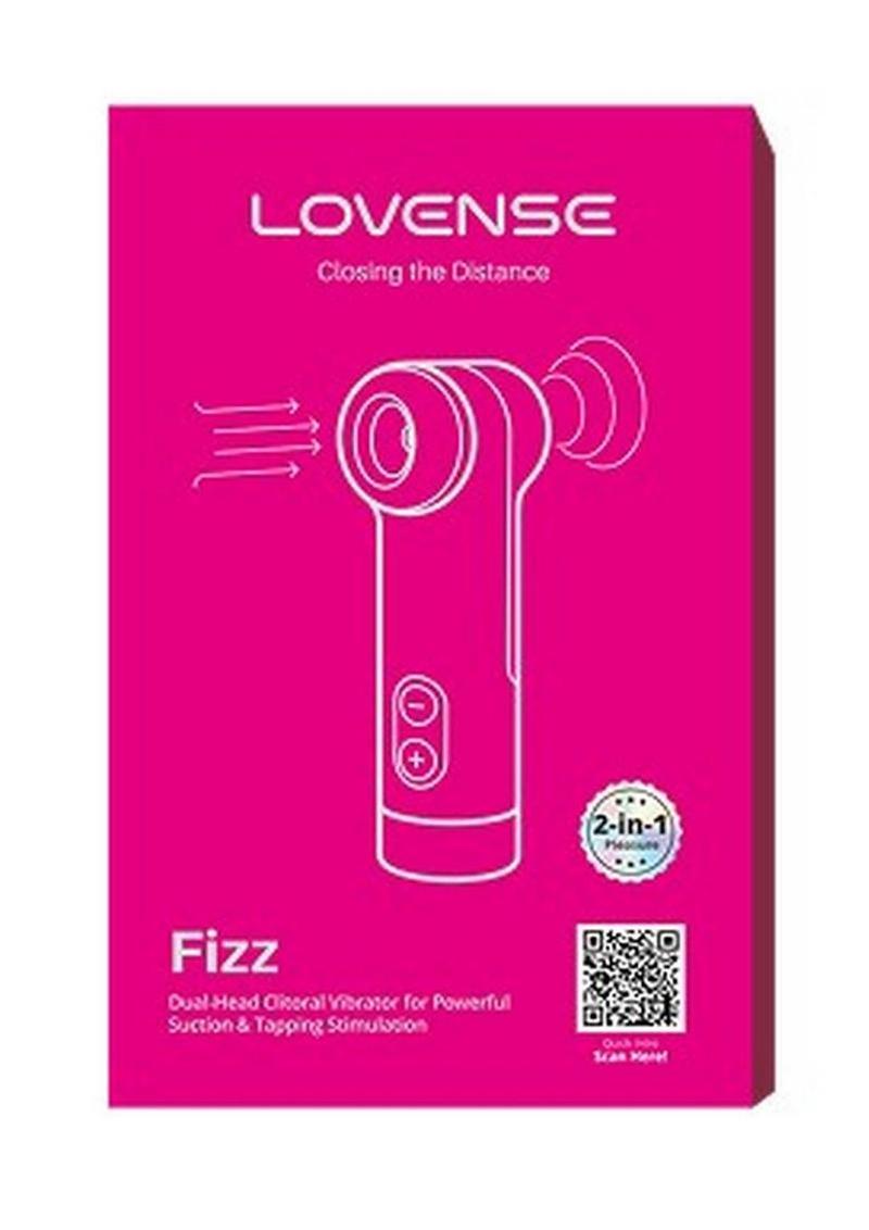 Lovense Fizz Dual-Head Suction & Tapping Clitoral Vibrator