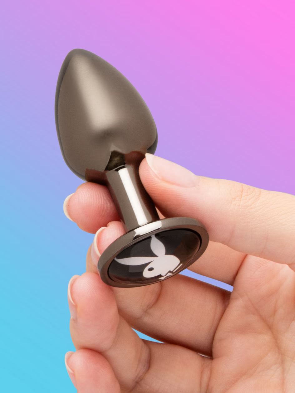 Playboy Tux Small Aluminum Butt Plug