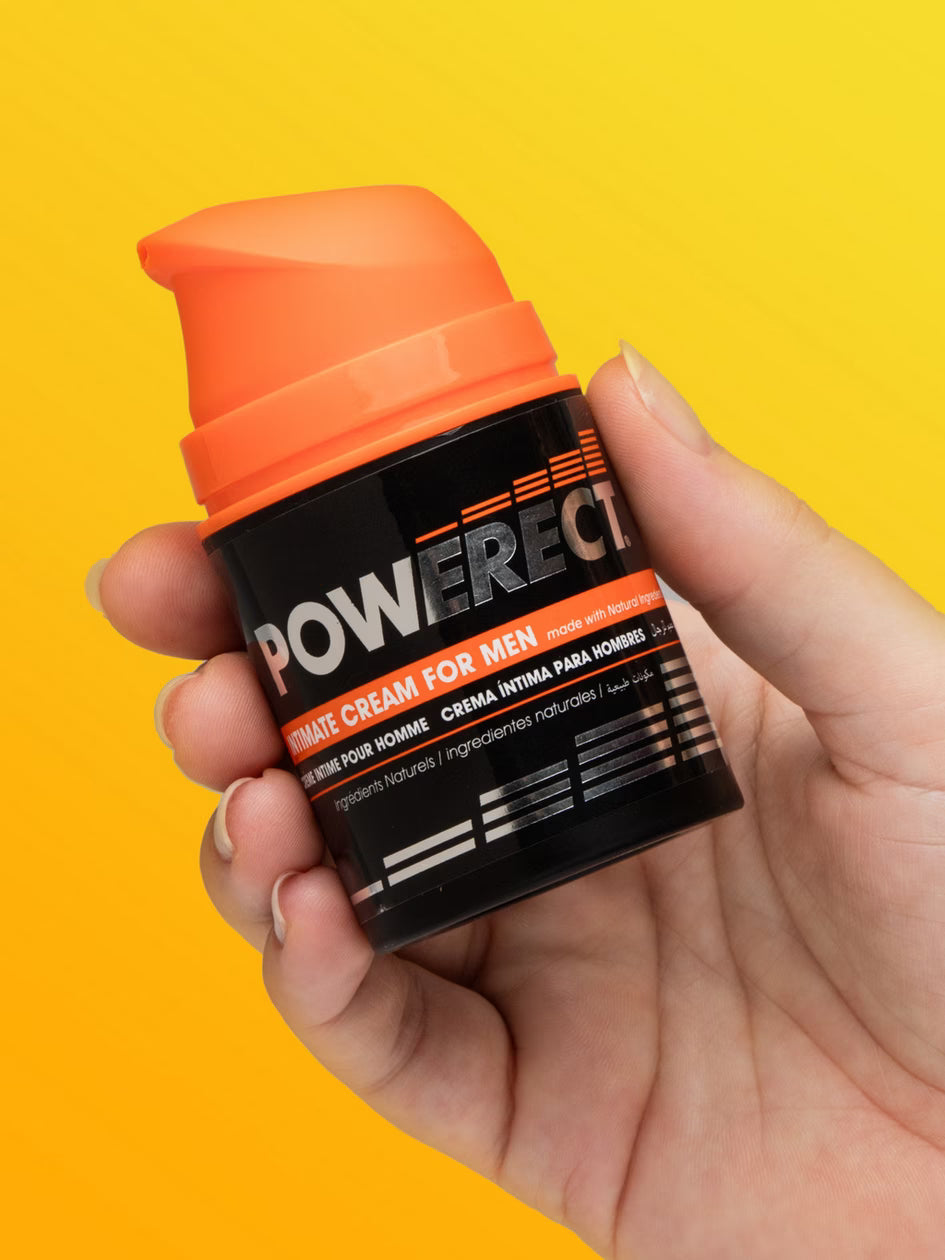 POWERECT Intimate Enhancer Cream Pump for Men 1.6 fl oz