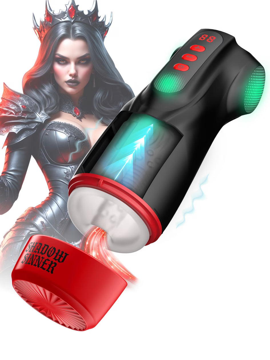 Raven Shadow Sinner Suction and Lighting Vibration Virtual Reality Masturbator