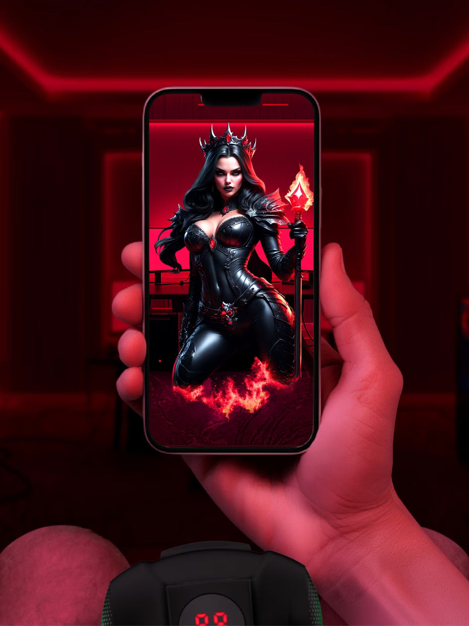 Raven Shadow Sinner Suction and Lighting Vibration Virtual Reality Masturbator