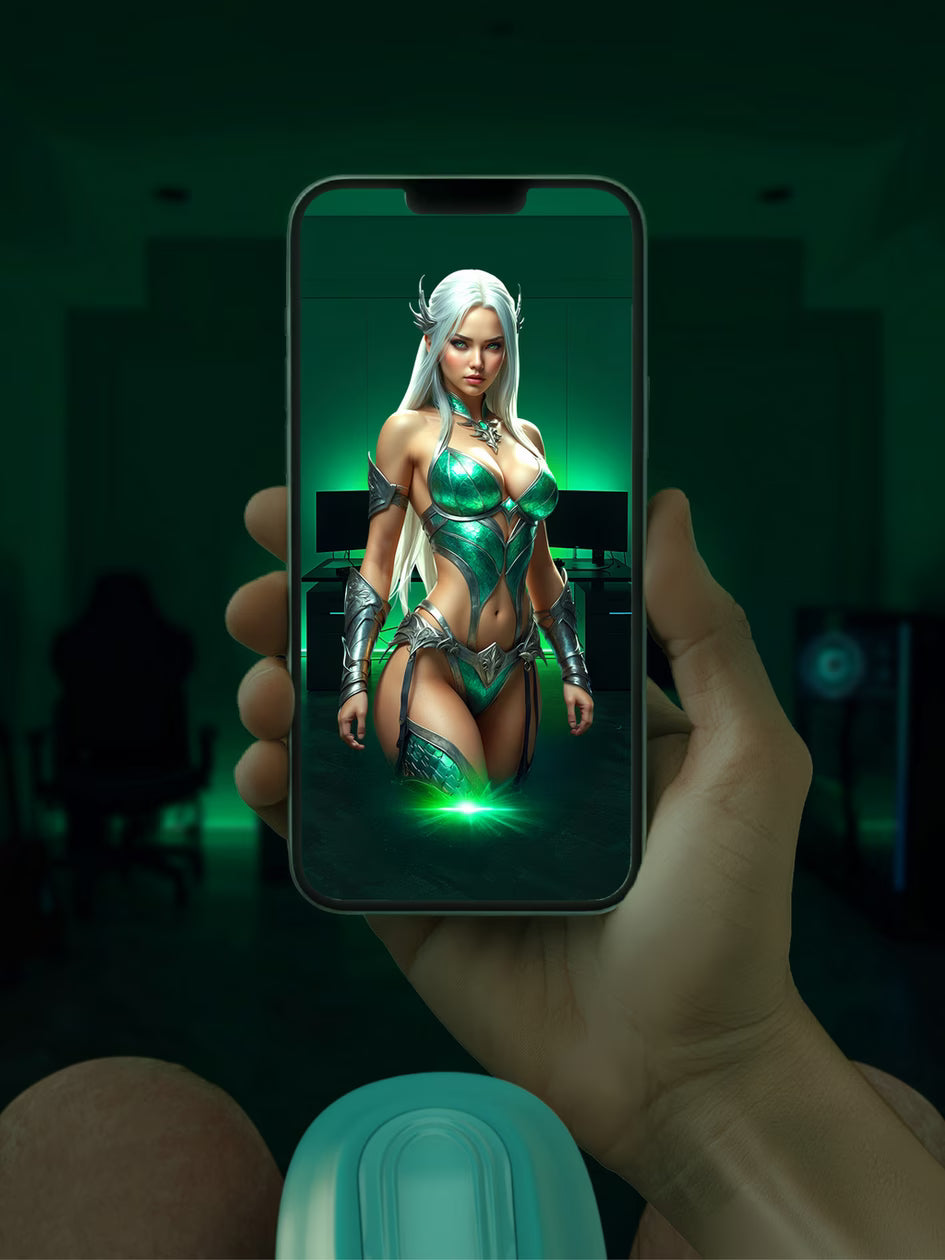Ayla Forest Warrior Suction and Vibrating Virtual Reality Masturbator