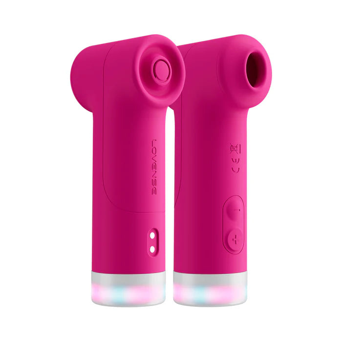 Lovense Fizz Dual-Head Suction & Tapping Clitoral Vibrator