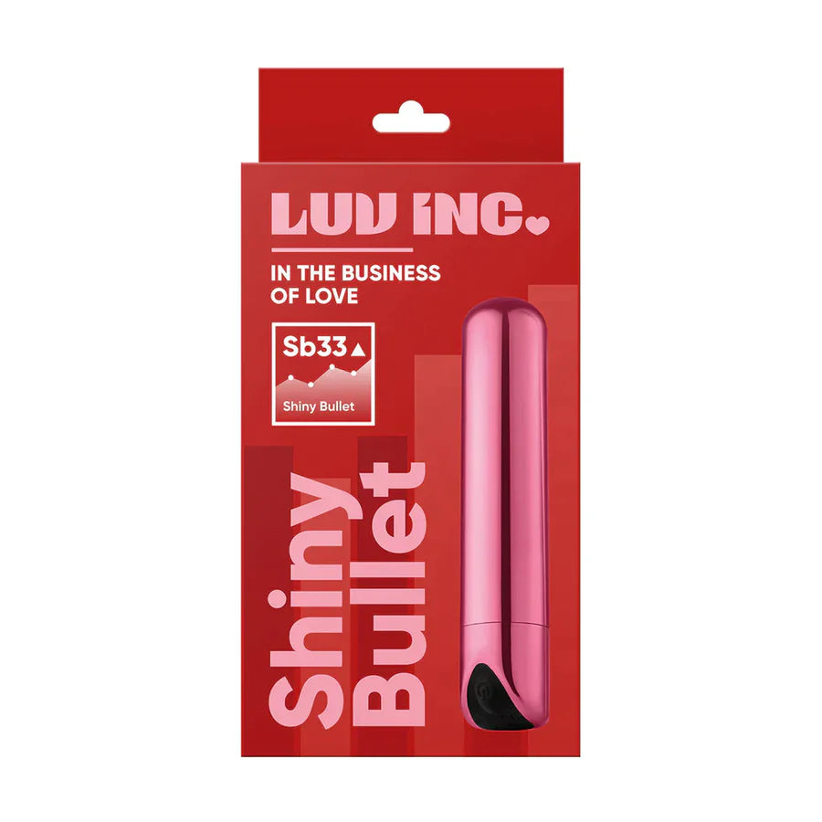 Luv Inc Shiny Bullet in Pink