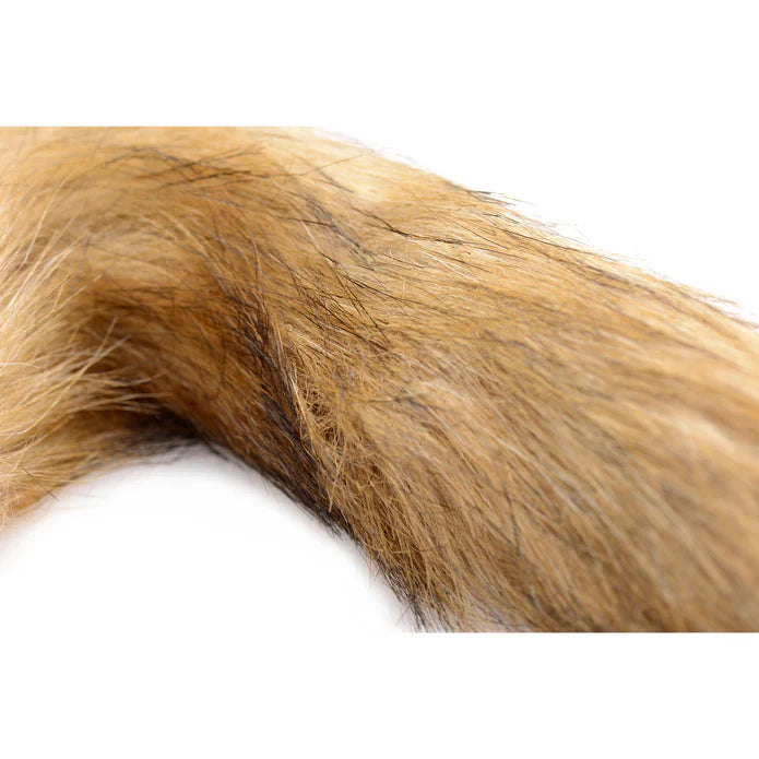 Fox Tail Glass Anal Plug