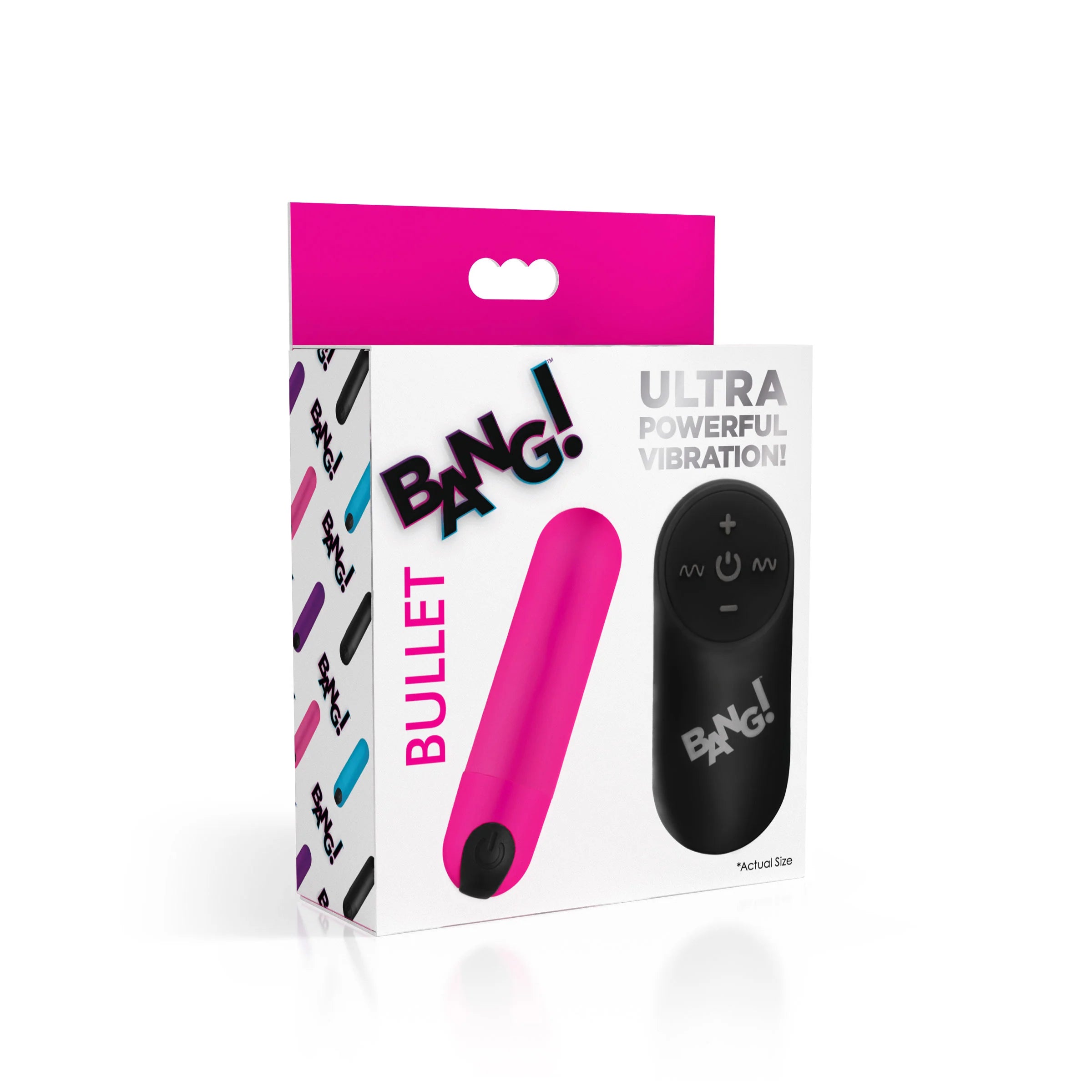 BANG! 21X Bullet with Remote Control in Pink