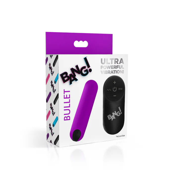 BANG! 21X Bullet with Remote Control in Purple
