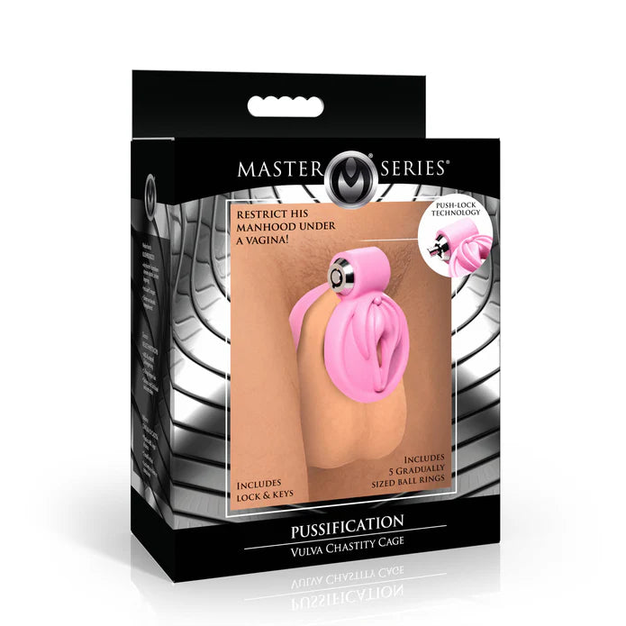 Master Series Pussification Vulva Chastity Cage