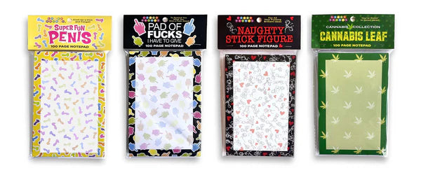 Naughty Stick Figure Notepad