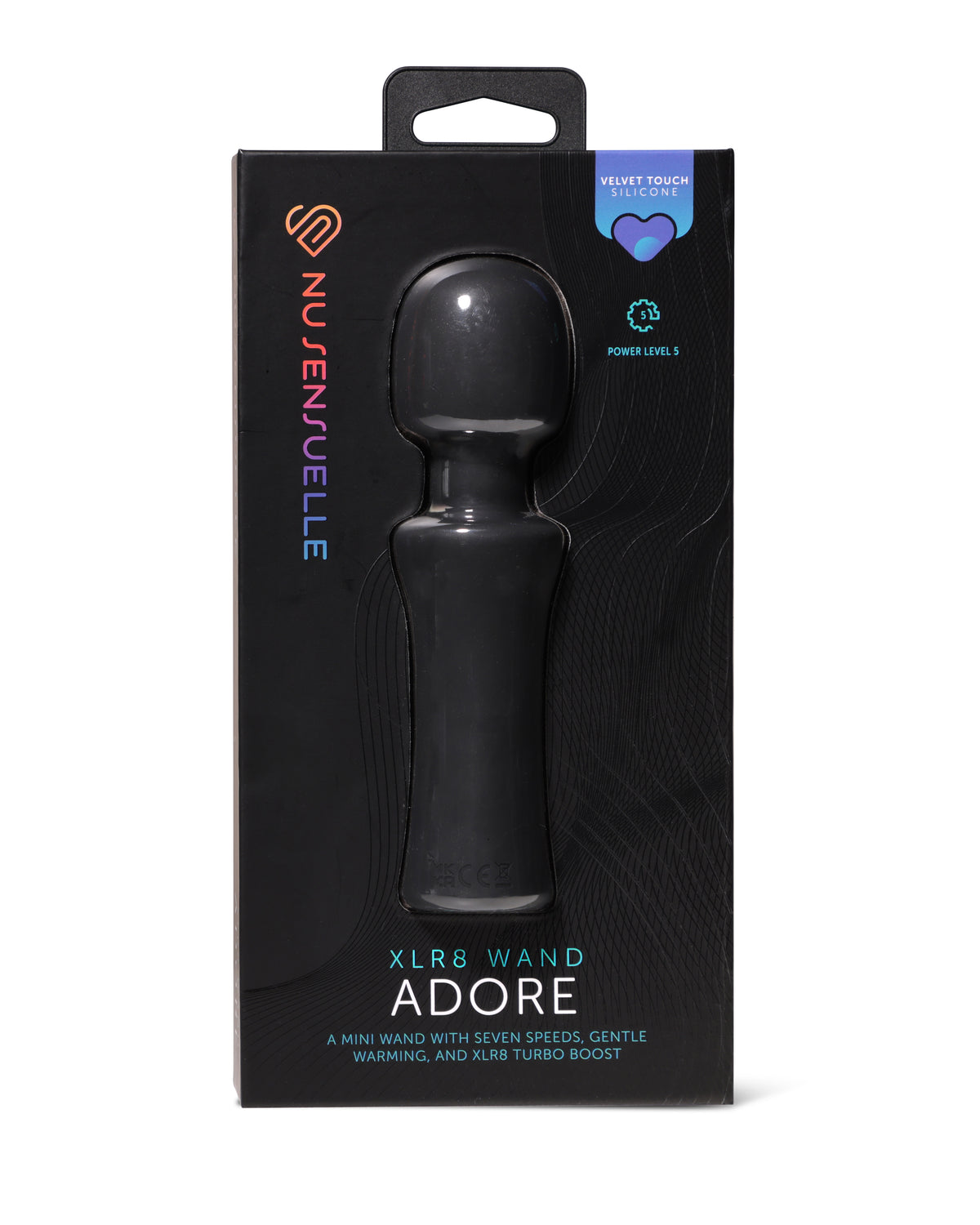XLRB Wand Adore with Heat in Black