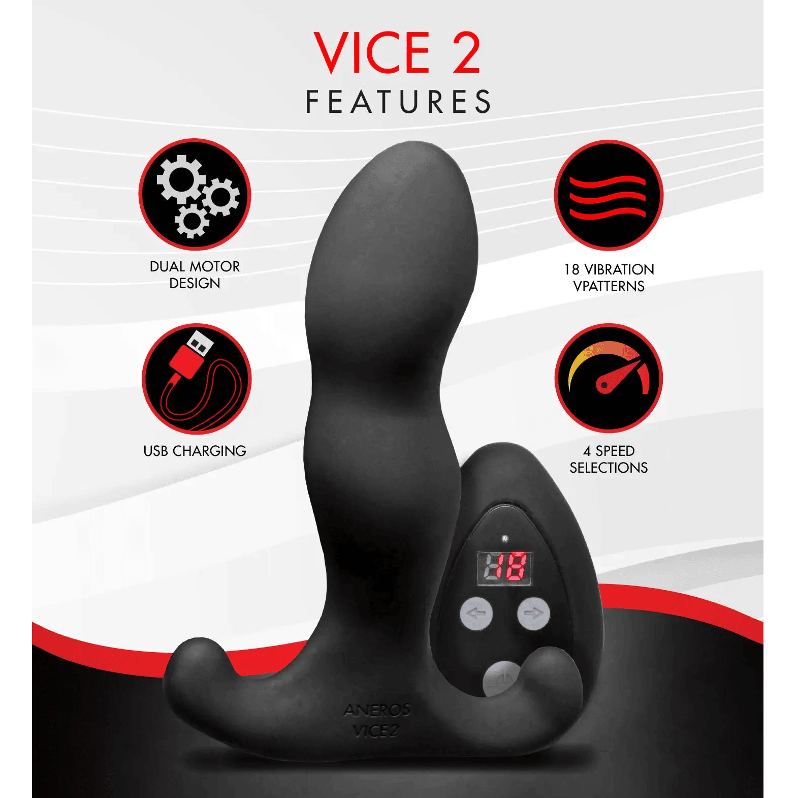 Vice 2 Vibrating Prostate Stimulator