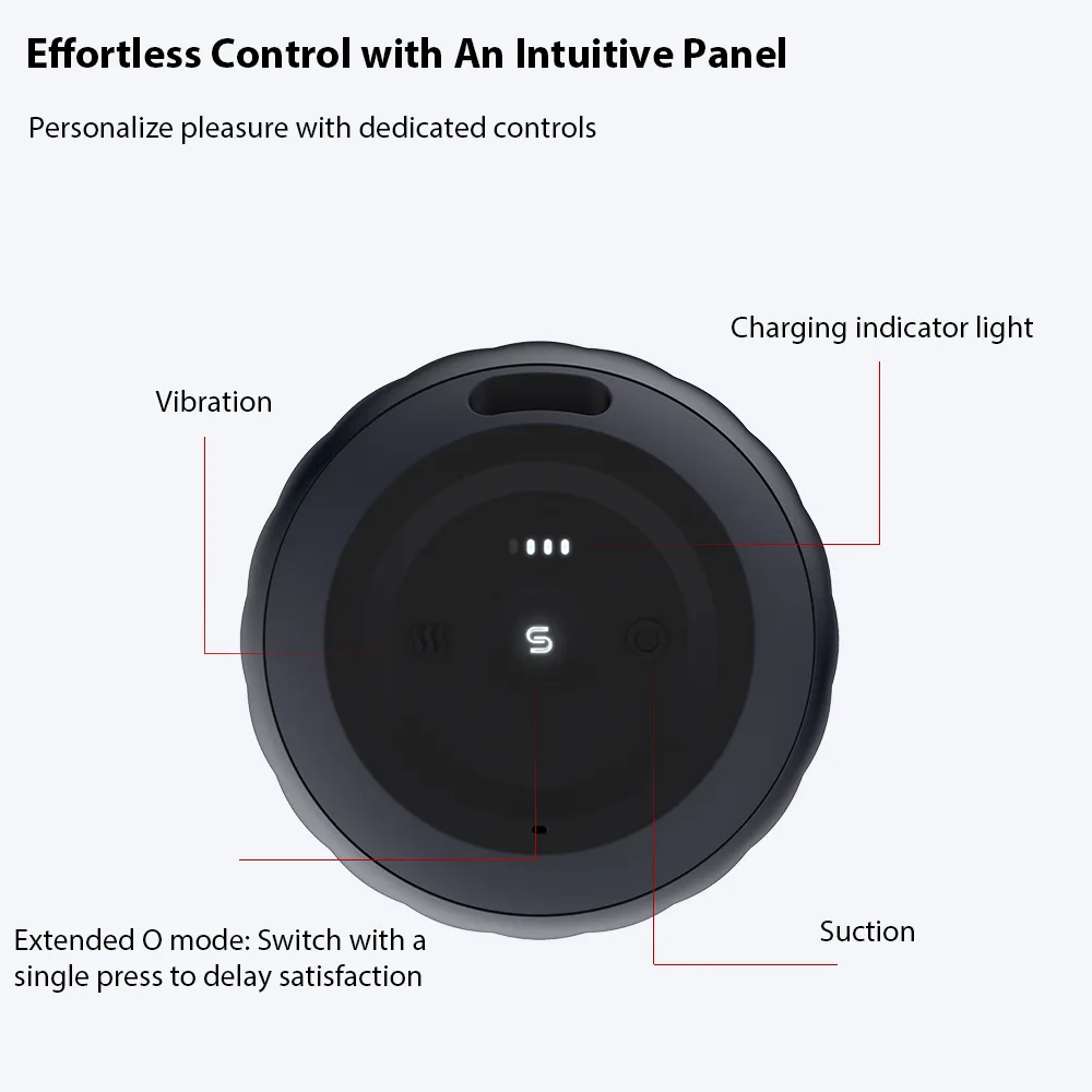 Sam Neo 2 Pro Interactive Heating, Sucking and Vibrating Masturbator