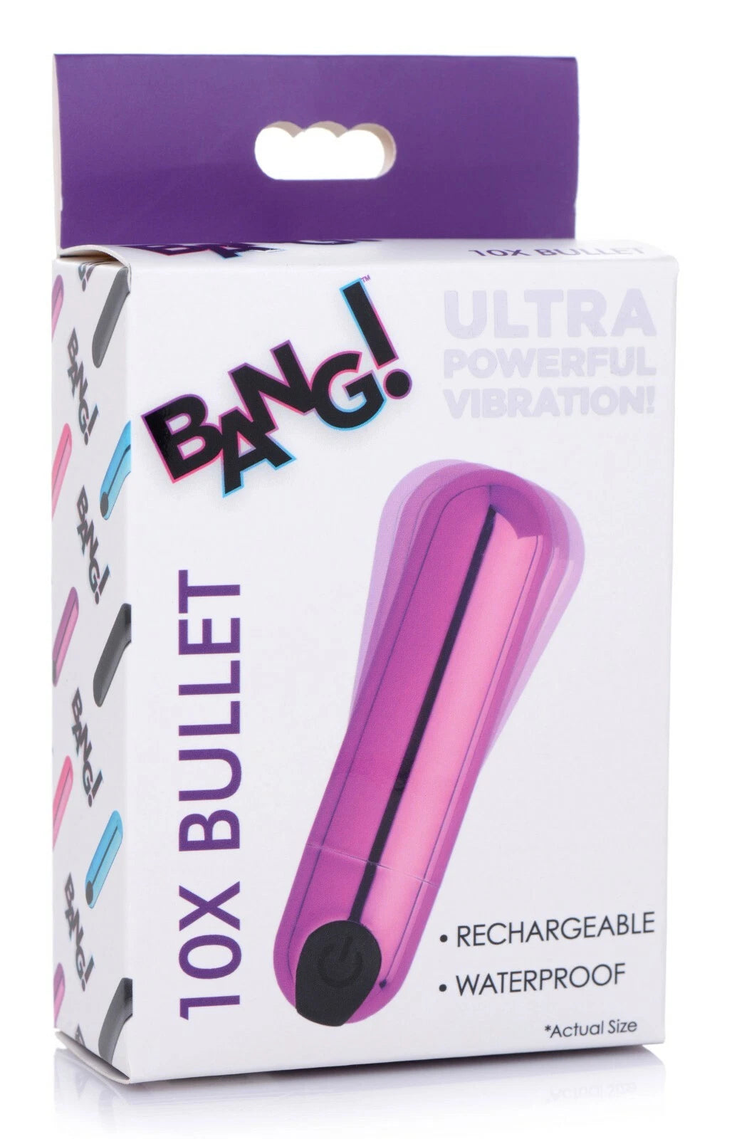 BANG! Bullet 10X Purple Metallic Bullet