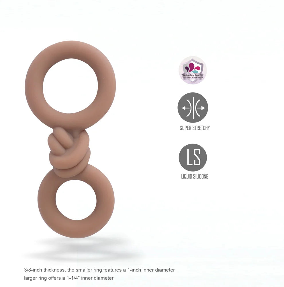 Cooper Liquid Silicone Dual Super Stretch C-Ring
