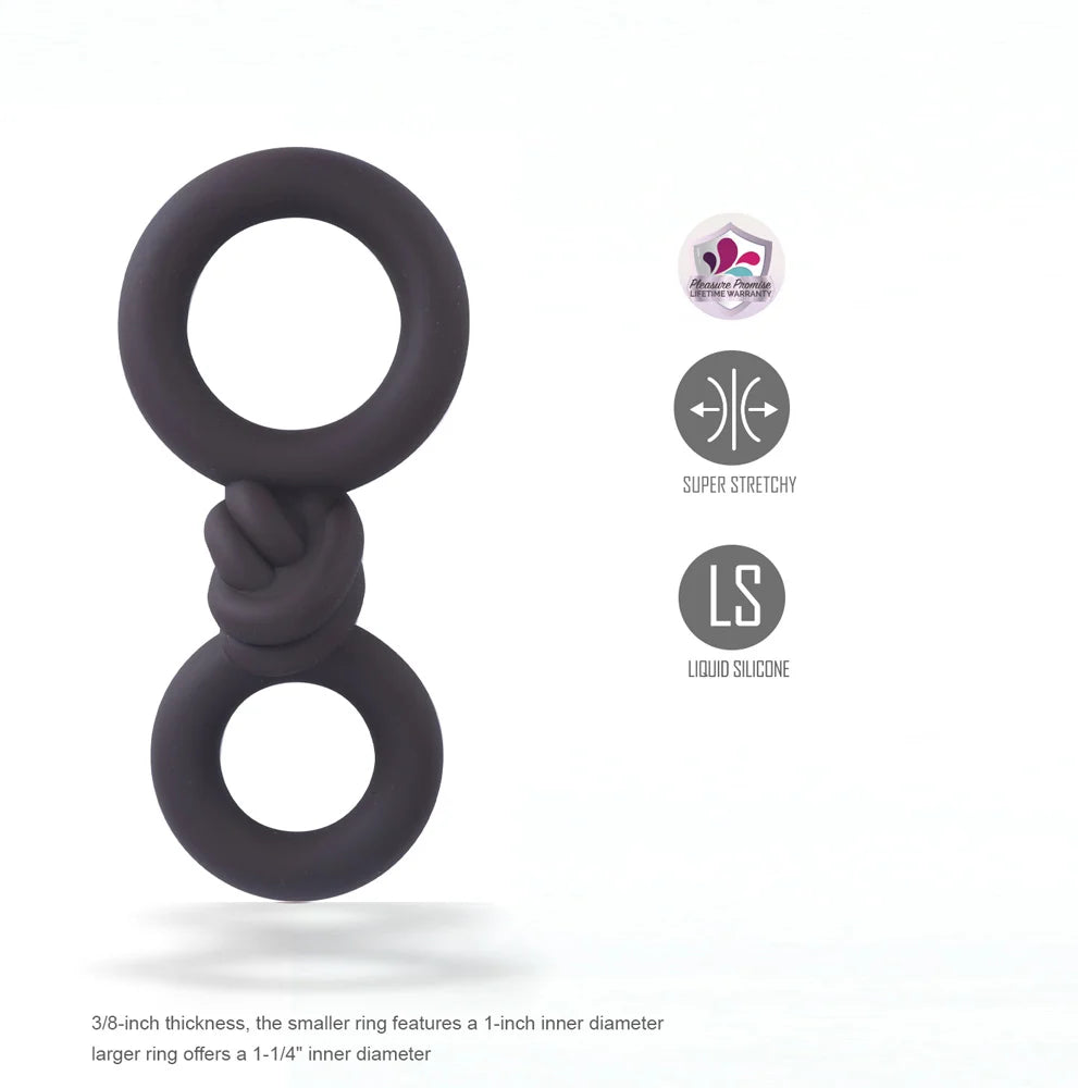 Cooper Liquid Silicone Dual Super Stretch C-Ring