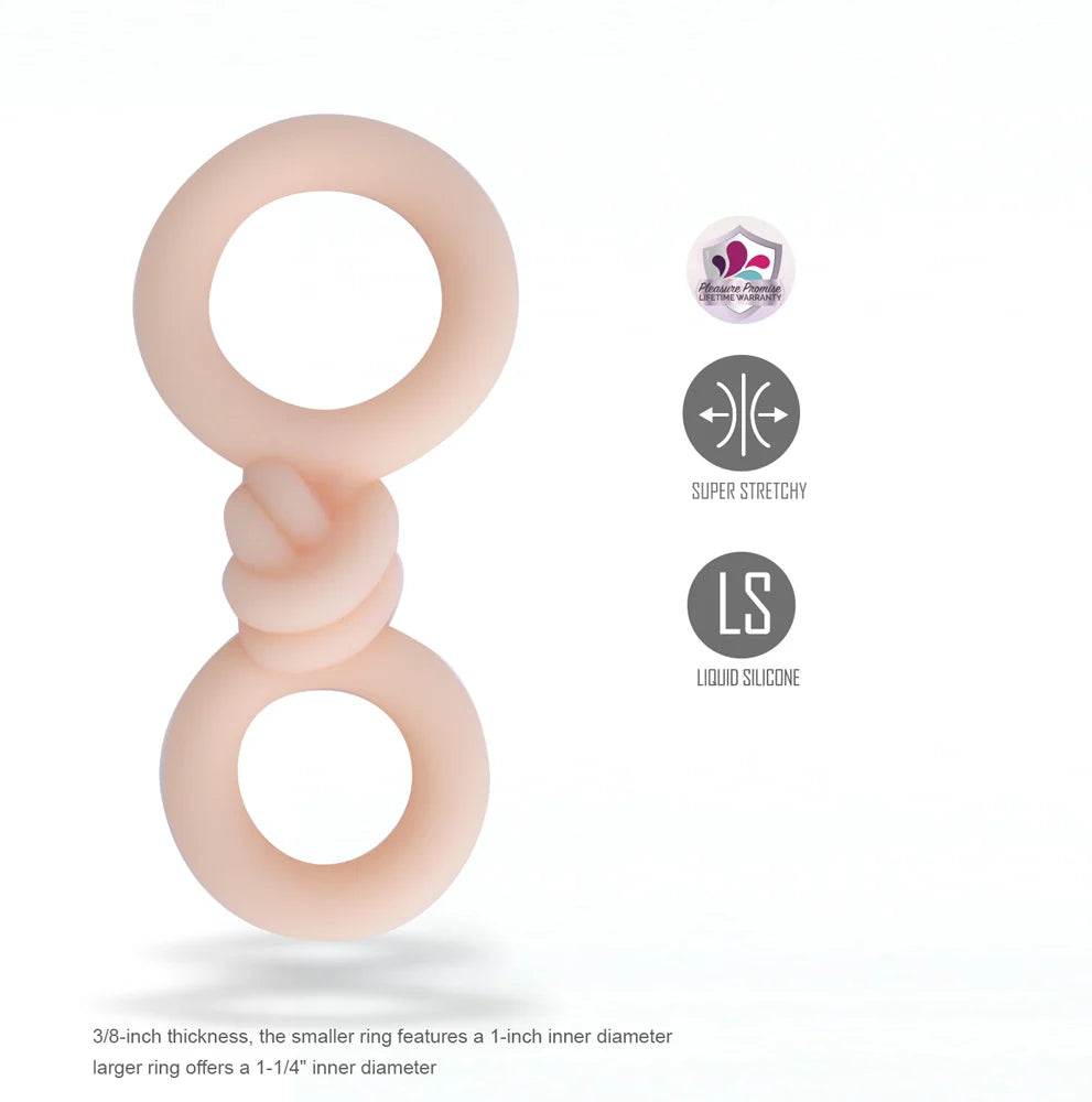 Cooper Liquid Silicone Dual Super Stretch C-Ring