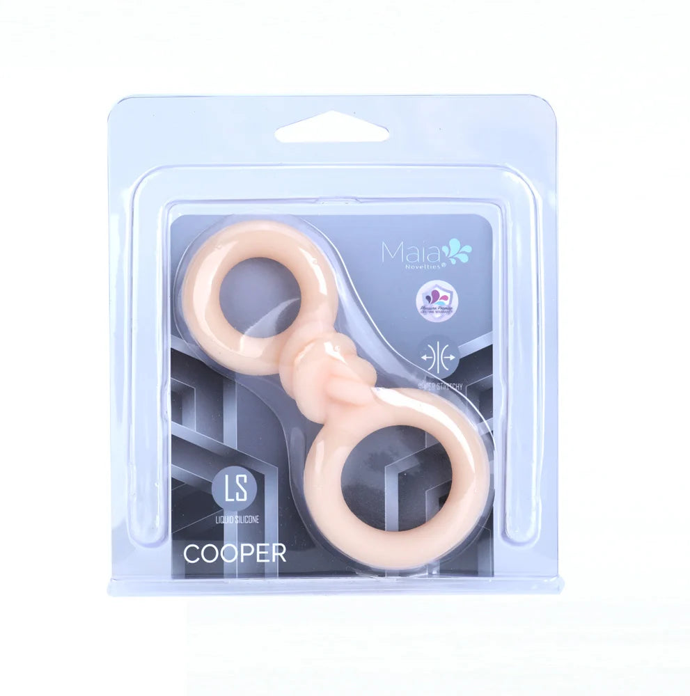 Cooper Liquid Silicone Dual Super Stretch C-Ring