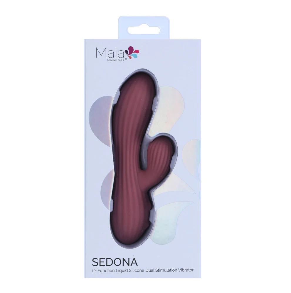 Sedona Liquid Silicone Dual Stimulation Vibrator