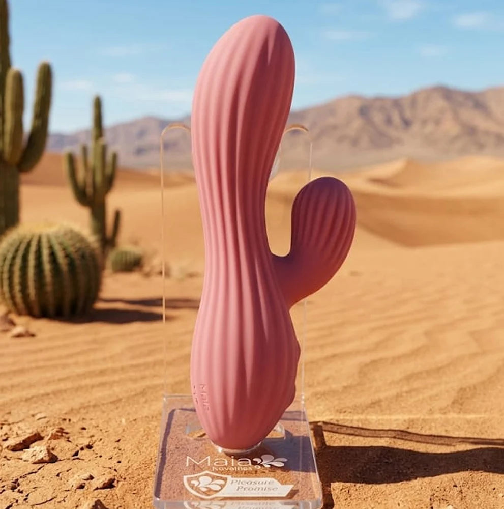 Sedona Liquid Silicone Dual Stimulation Vibrator