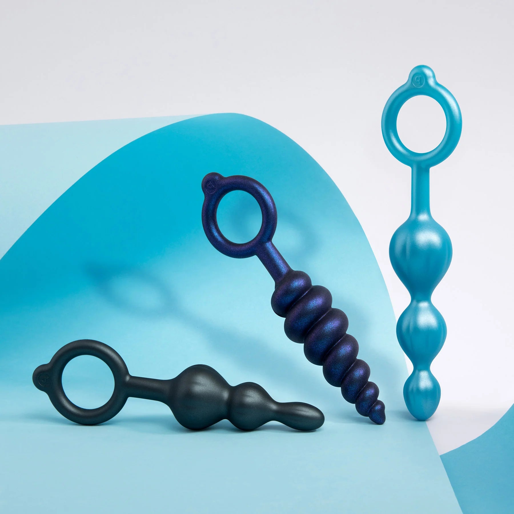 Butties Beaded Bundle 3-Piece Anal Plug Set