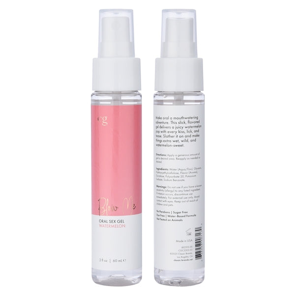 CG Blow Me Oral Gel in Watermelon
