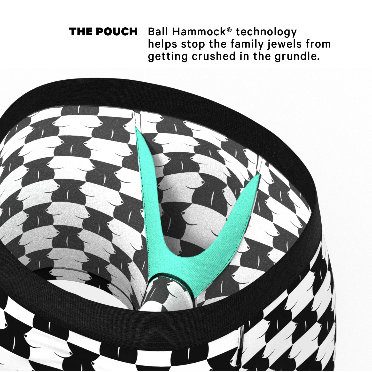 Shinesty The Chest Mate Ball Hammock® Boxers