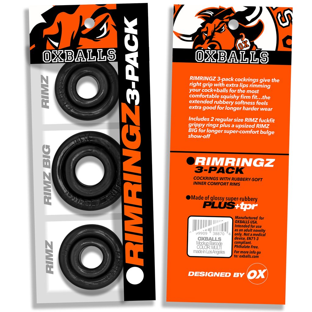 Rimringz Cock Rings 3-Pack