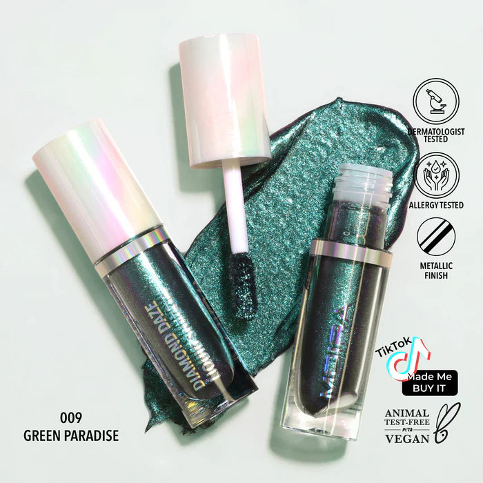 Diamond Daze Liquid Eyeshadow (Green Paradise - 009)