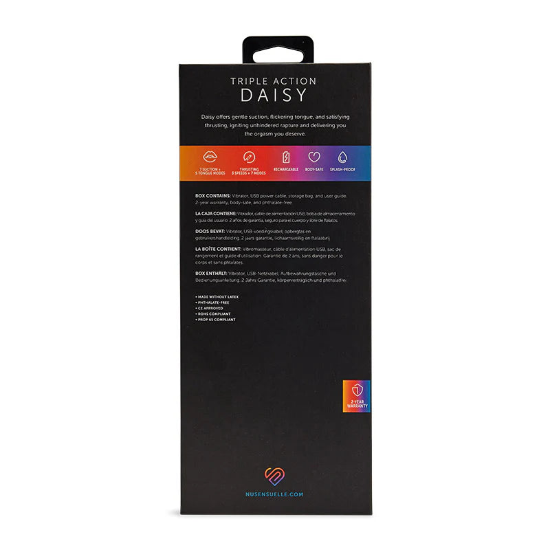 Triple Action Daisy in Blue