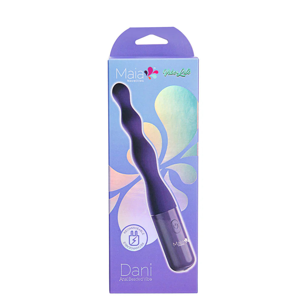 Dani Silicone Beaded Rechargeable Anal Vibe