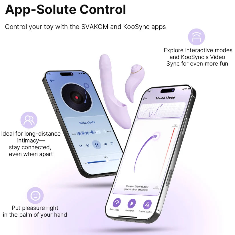DuoGlow 5-in-1 Vibrator＋Stimulator