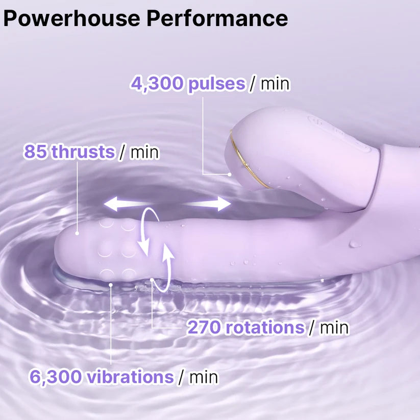 DuoGlow 5-in-1 Vibrator＋Stimulator