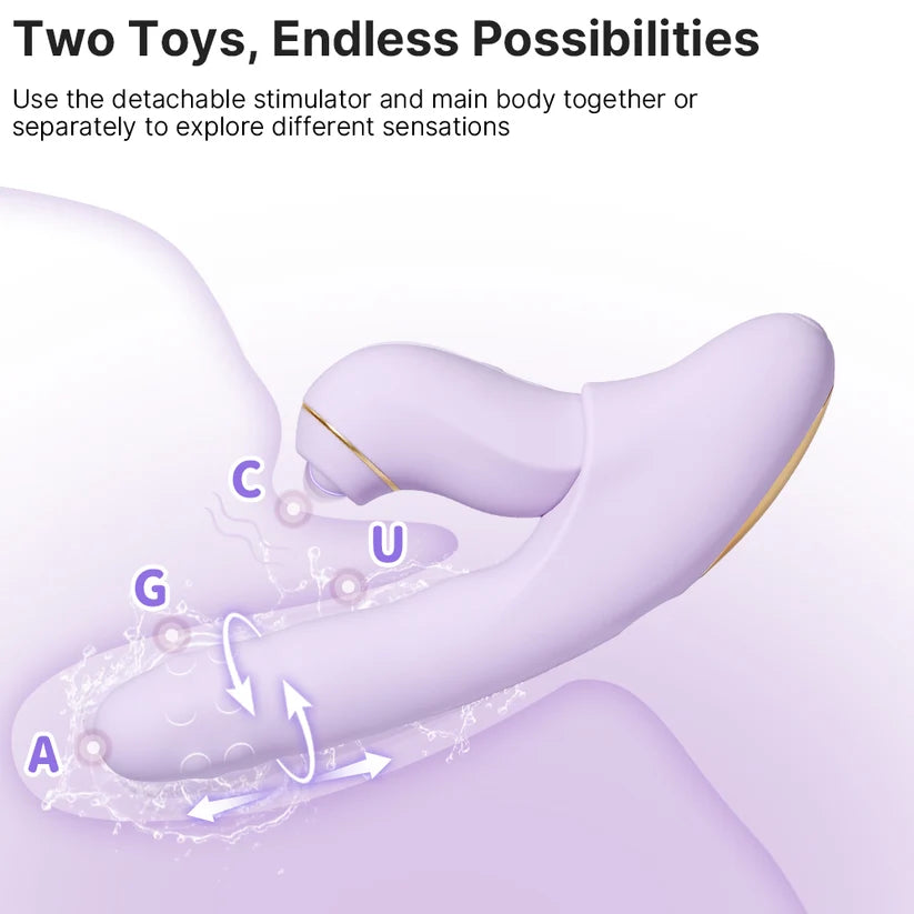 DuoGlow 5-in-1 Vibrator＋Stimulator
