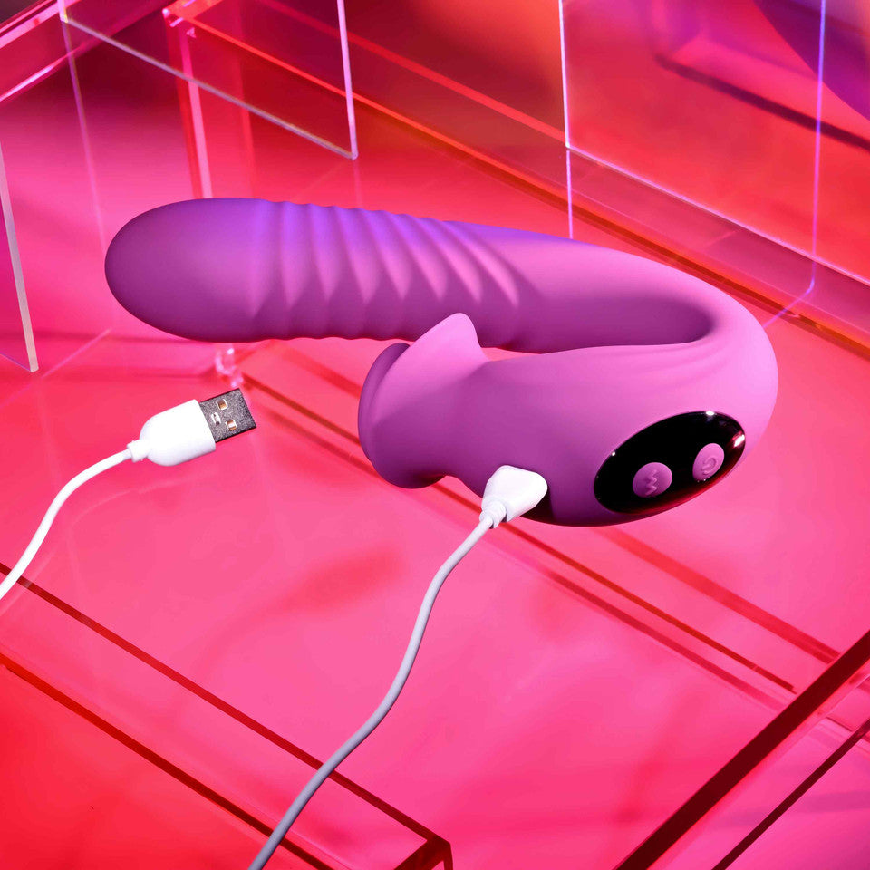 Deep Ecstasy Thrusting Rabbit Vibrator