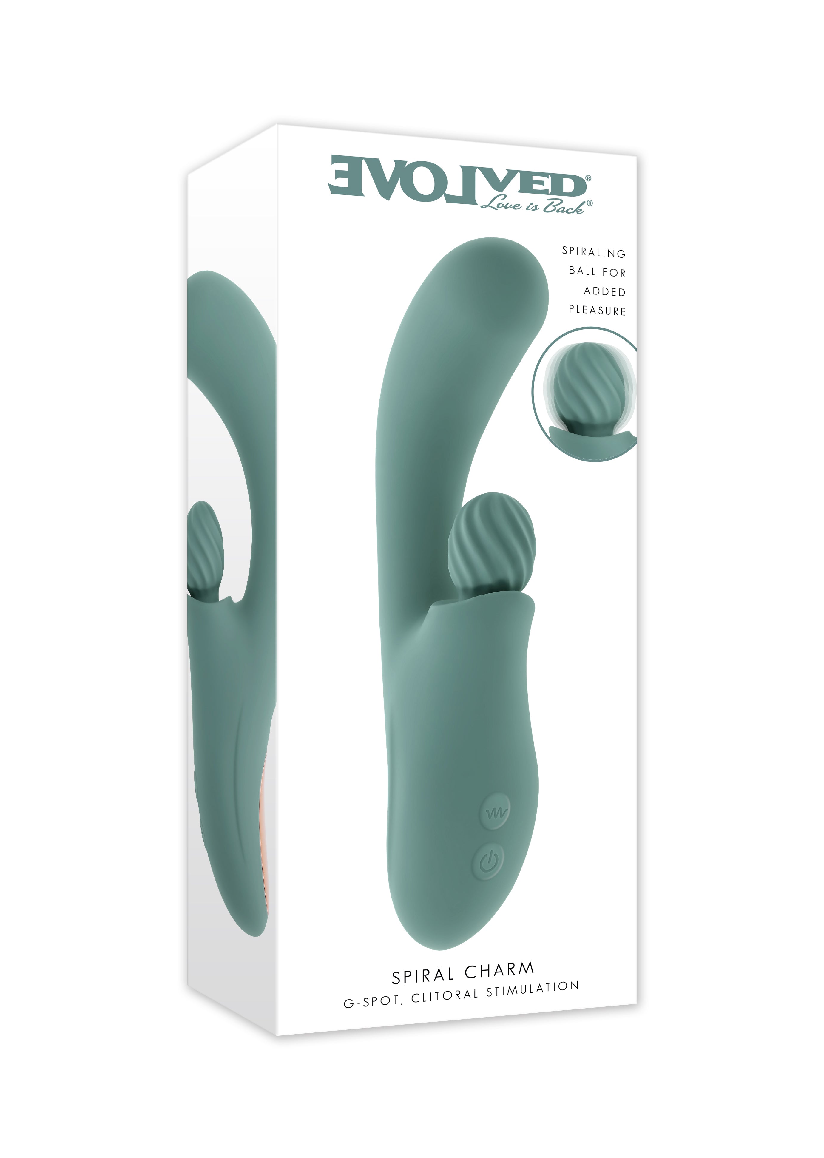 Spiral Charm Rotating Clitoral Stimulator