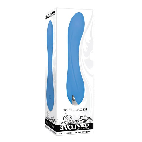 Blue Crush Mini Vibrator in Blue
