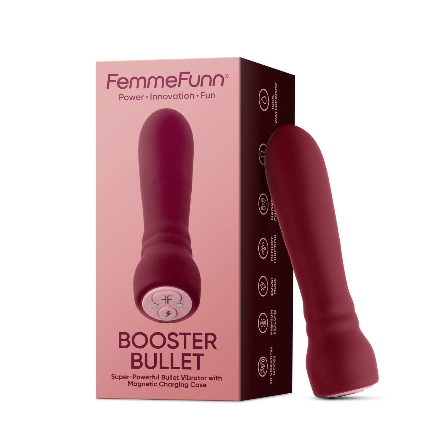 Booster Bullet in Maroon